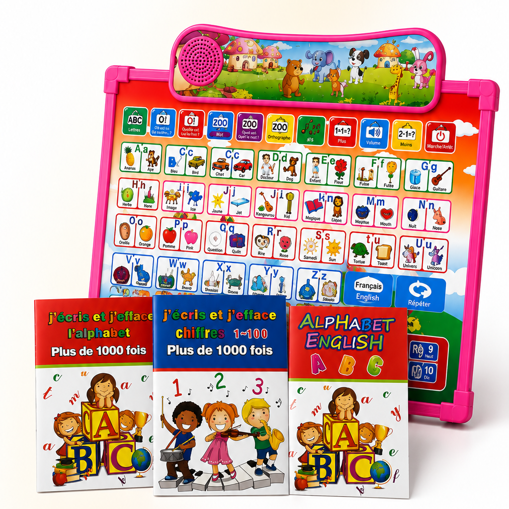 Votre enfant reçoit plus qu’un tableau éducatif.